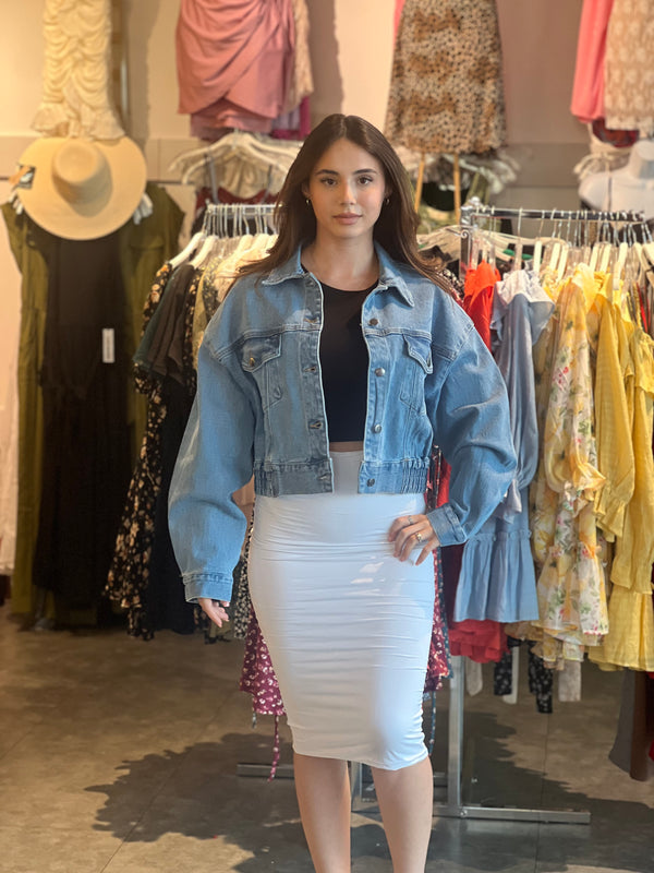 Jada basic pencil skirt