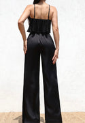 DE NOCHE SEQUIN JUMPSUIT