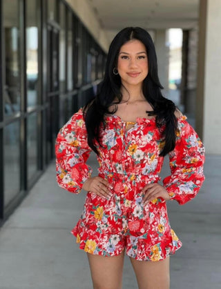 Floral romper