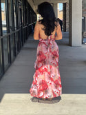 KEISHA LACE DETAIL MAXI DRESS