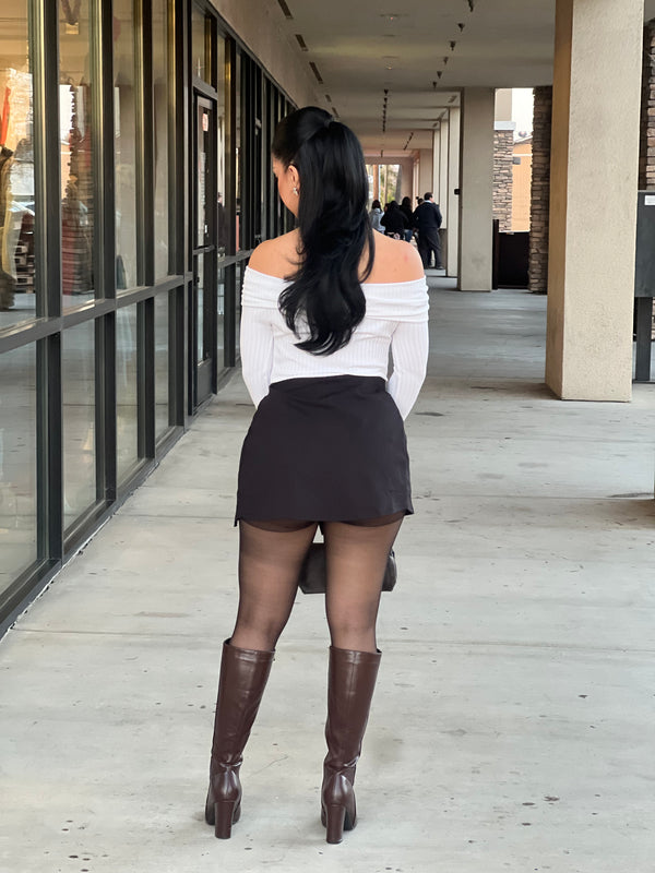 Olivia mini skort