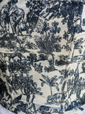 GARTER Tapestry Print Corset Top