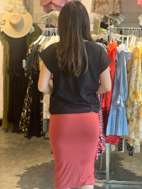 Jada basic pencil skirt