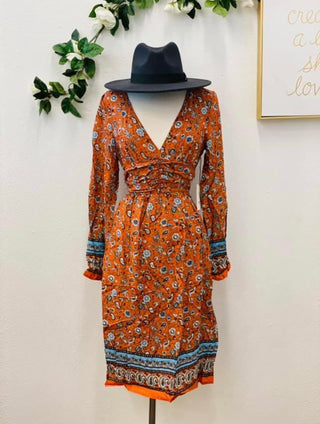 Casey long sleeve dress￼