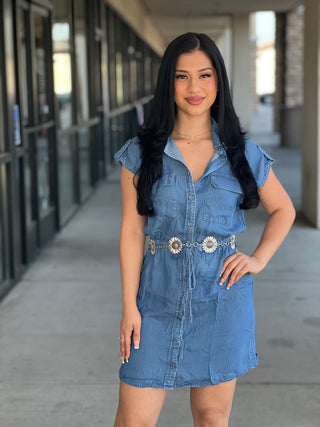 Lilly denim dress